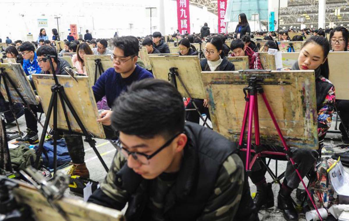 “艺考是捷径”真正成为过去式 美术生可能减少30%-40%